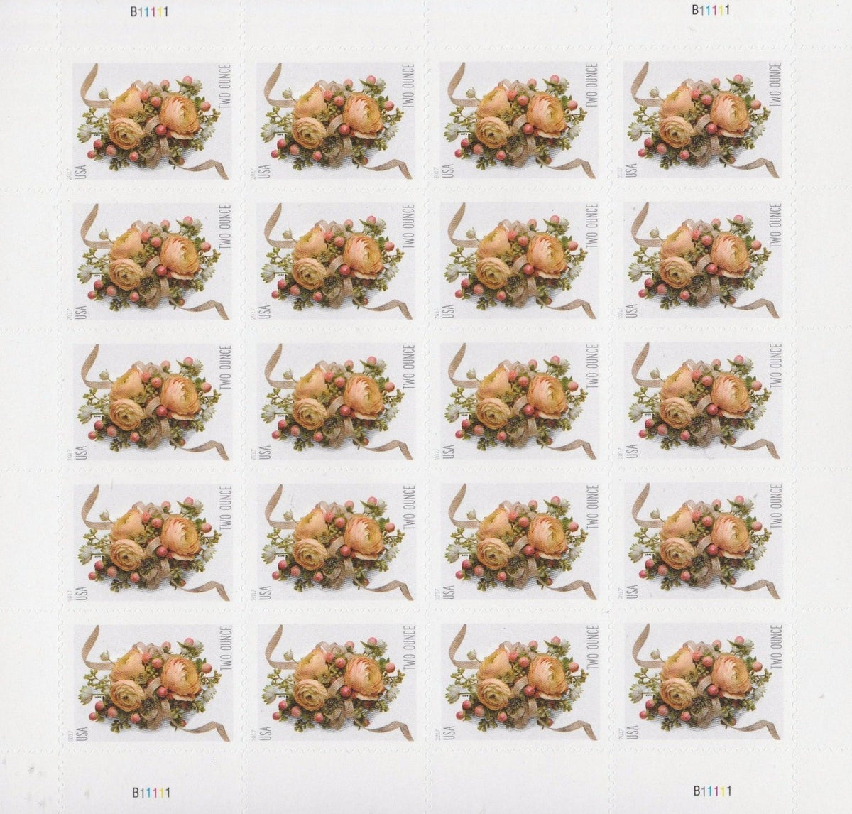 Celebration Corsage two-ounce stamp sheet Main image