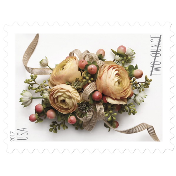 Celebration Corsage Two Ounce Forever First Class Postage Stamps Secondary image