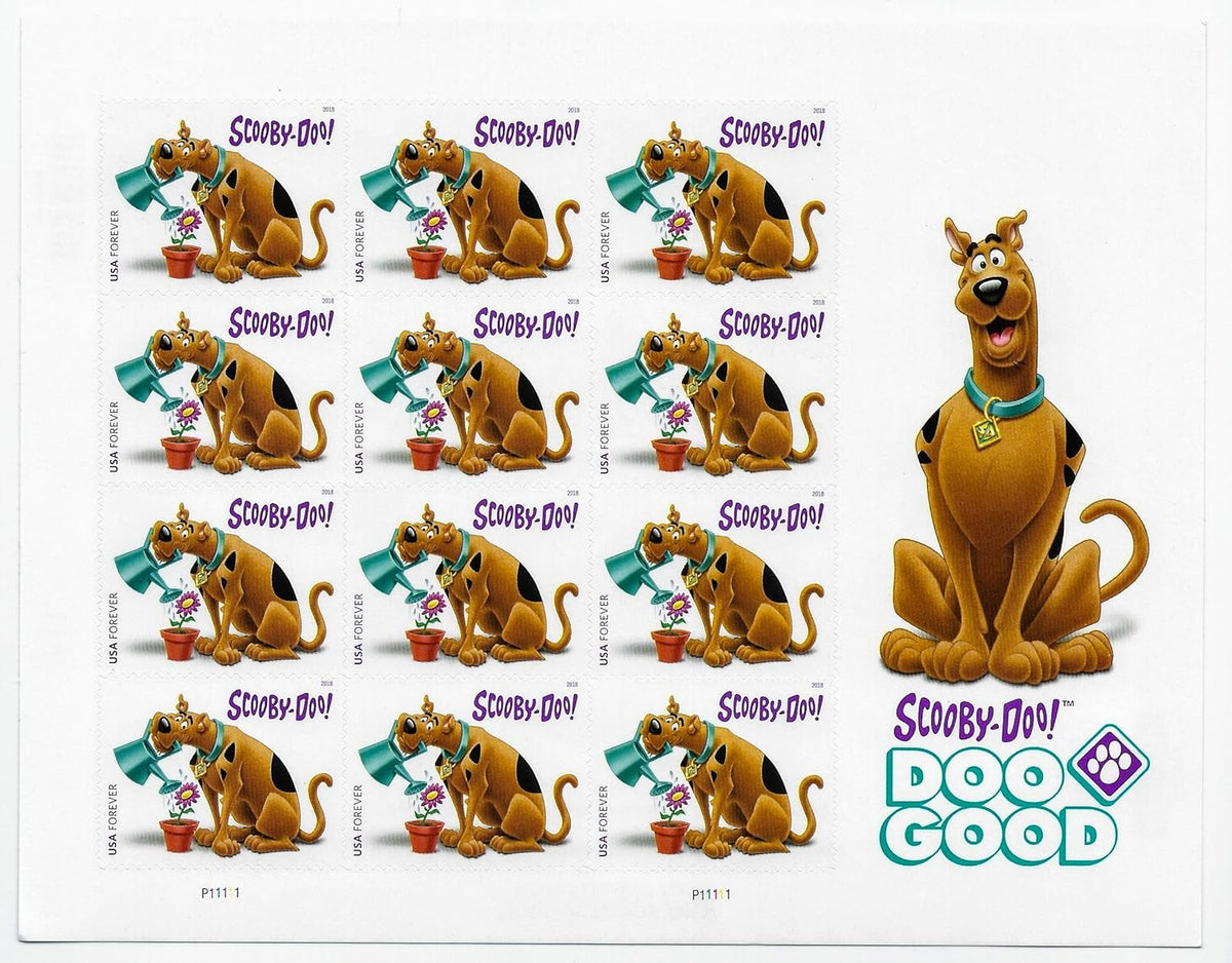 Scooby-Doo Forever stamp sheet Main image