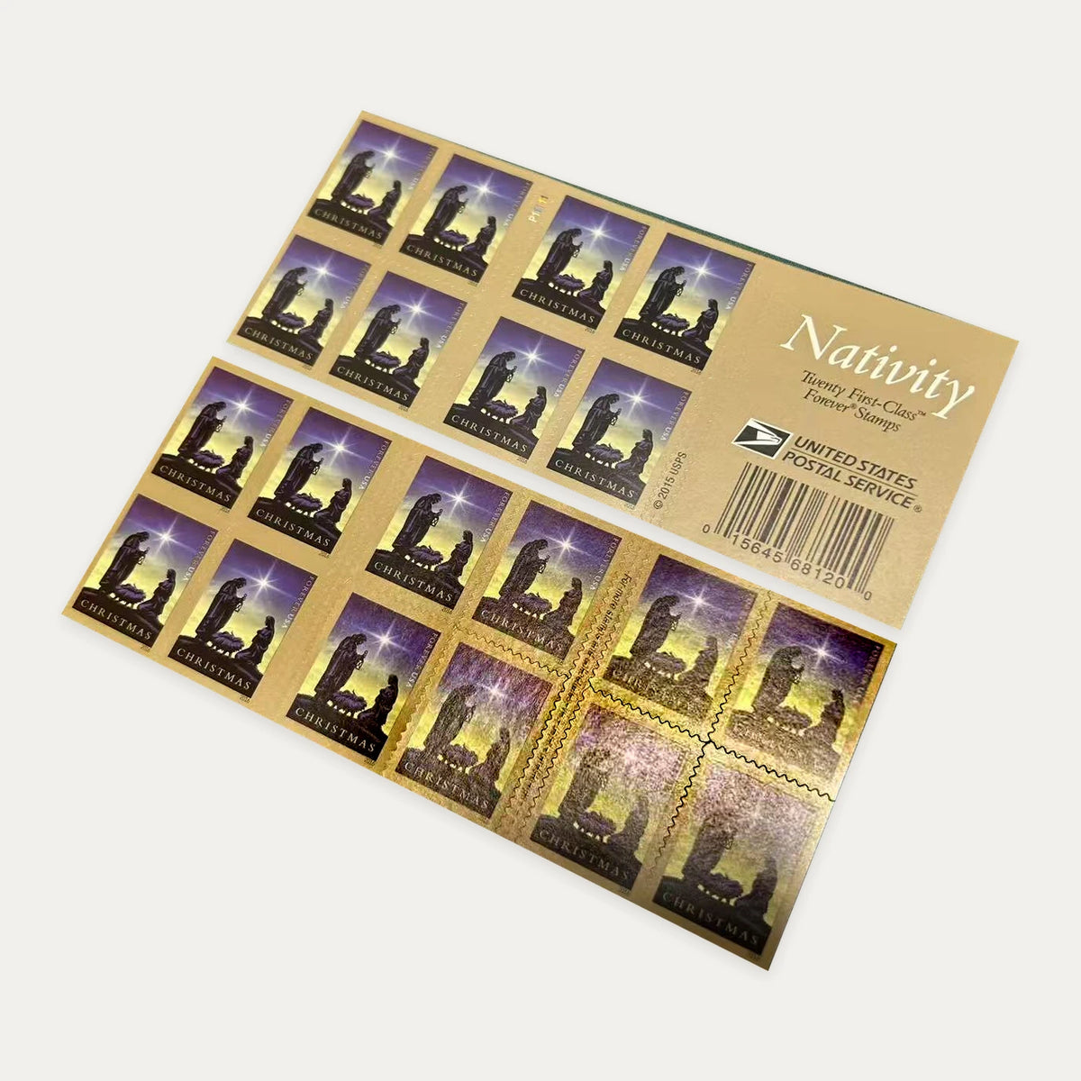 2016 Nativity Forever stamp booklets