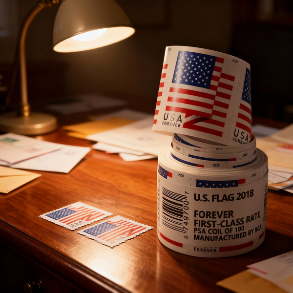 2018 US Flag Forever Stamps – First-Class Postage Stamps | Booklets & Rolls, Always Valid