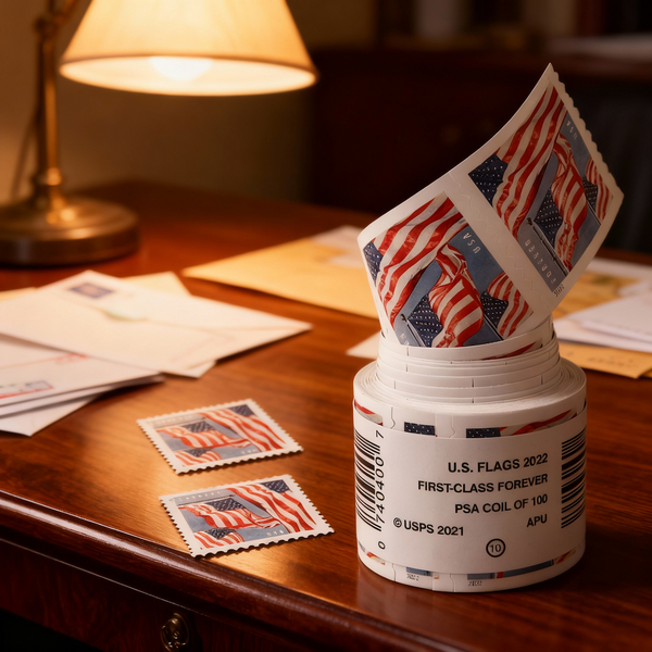 2022 US Flag Forever Stamps – First-Class Postage Stamps | Booklets & Rolls, Always Valid
