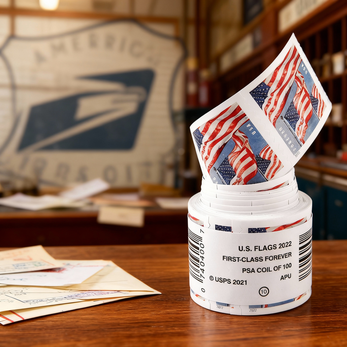 2022 US Flags Forever postage stamps Main image
