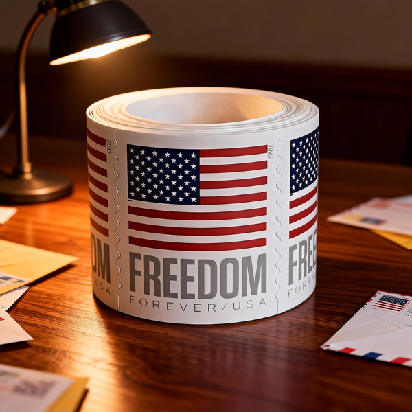 2023 US Flag Freedom Forever Stamps – Booklets & Rolls | First-Class Postage Stamps, Always Valid