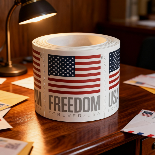 2024 US Flag Forever Stamps – Booklets & Rolls | First-Class Postage Stamps, Always Valid