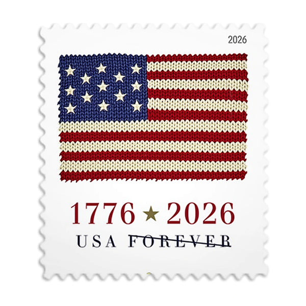 2026 U.S. Flag Forever stamp design