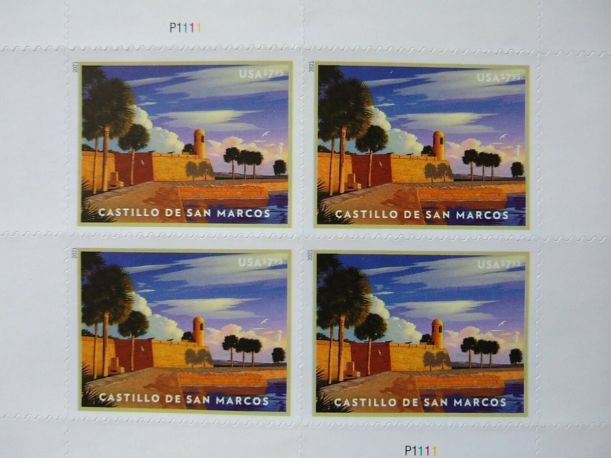 Castillo de San Marcos Priority Mail Postage Stamps Secondary image