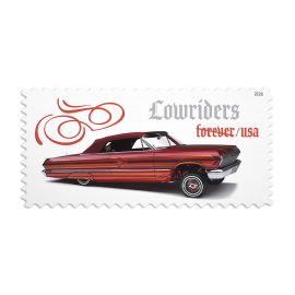 2026 Lowriders Forever stamp sheet Main image