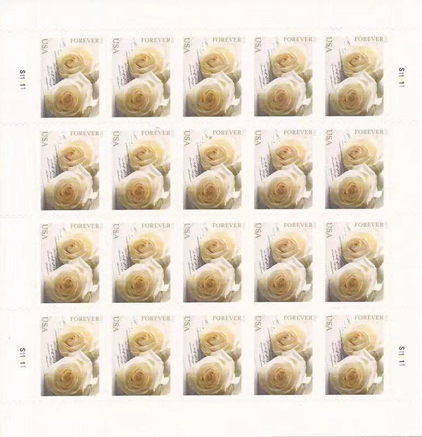 2011 Wedding Rose Forever First Class Postage Stamps image 0