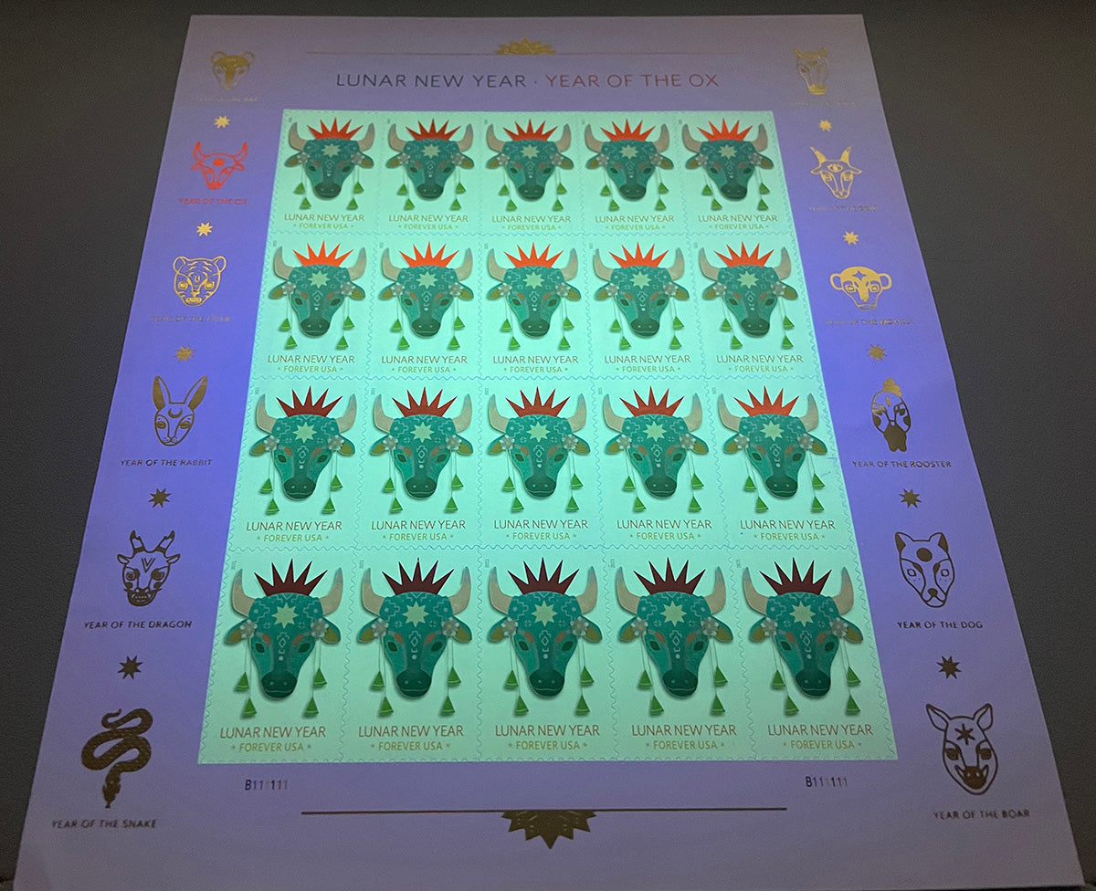 2021 Lunar New Year: Year of the Ox Forever Stamps – Sheets of 20 Secondary image