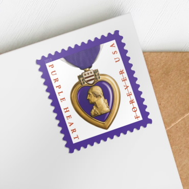 Purple Heart Medal 2019 Forever Stamps, Sheet of 20 Secondary image