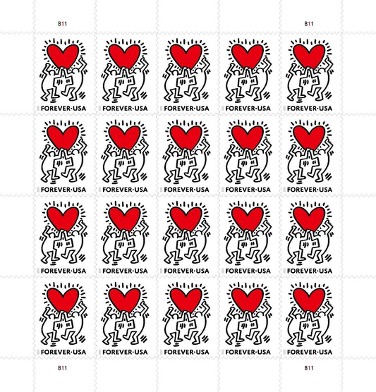 2025 Love Forever First Class Postage Stamps image 0
