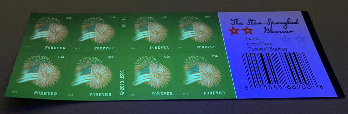 Star-Spangled Banner Fireworks Forever Postage Stamps Secondary image