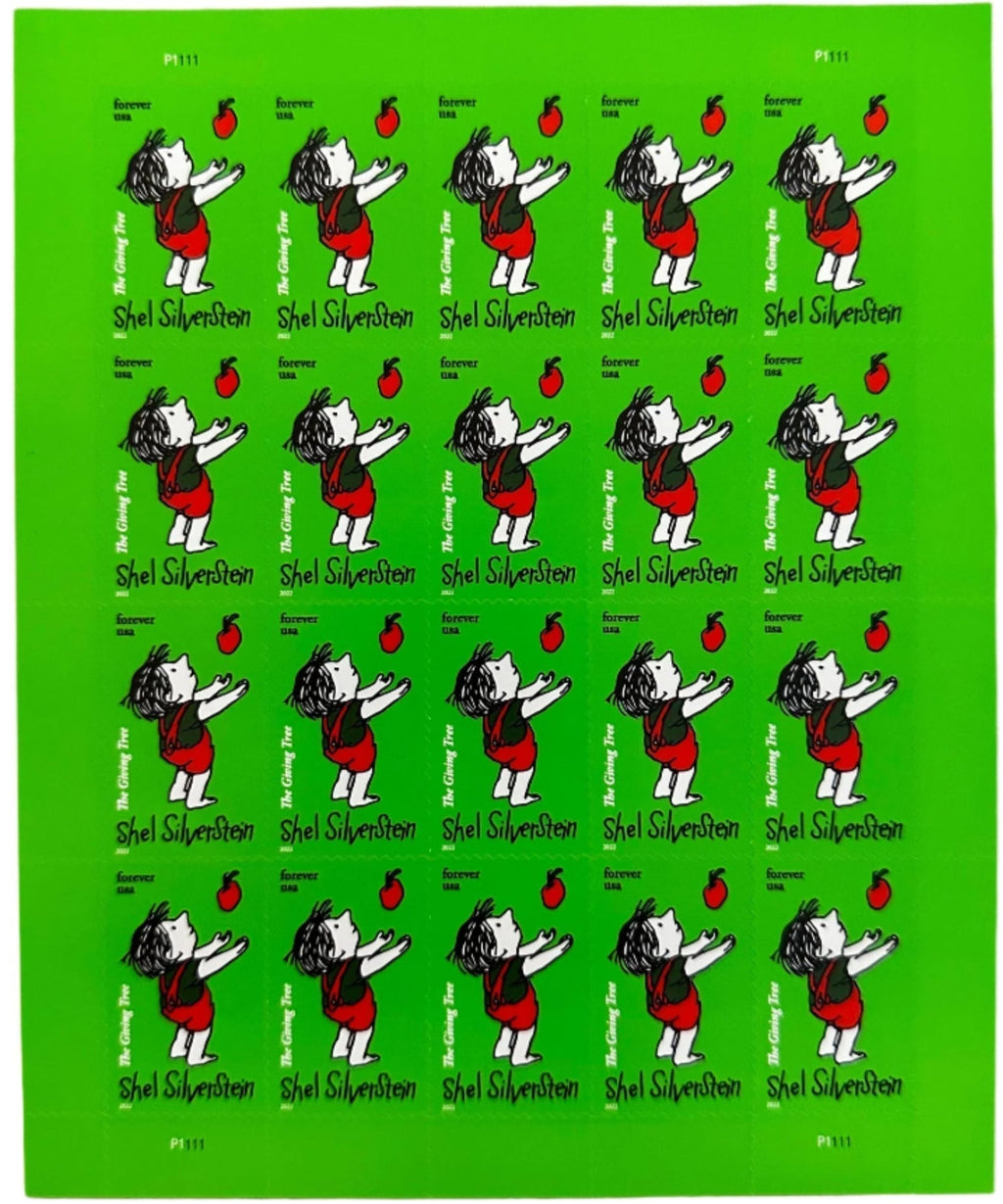 Shel Silverstein Forever stamp sheet
