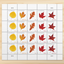 Vibrant Leaves Postcard Stamps, Sheet of 20